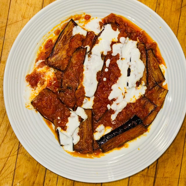 Borani Banjan-Eggplant.