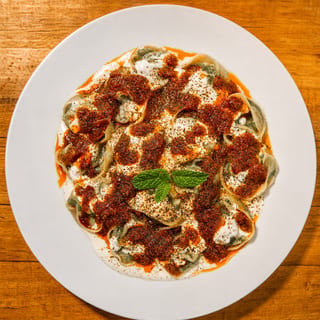 Aashak-Leek Dumplings