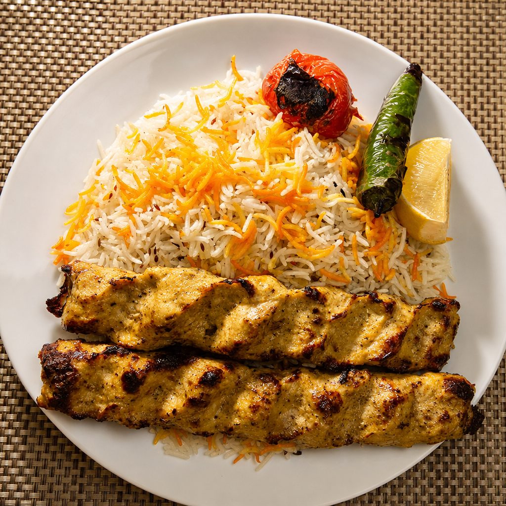Chicken Koobideh.