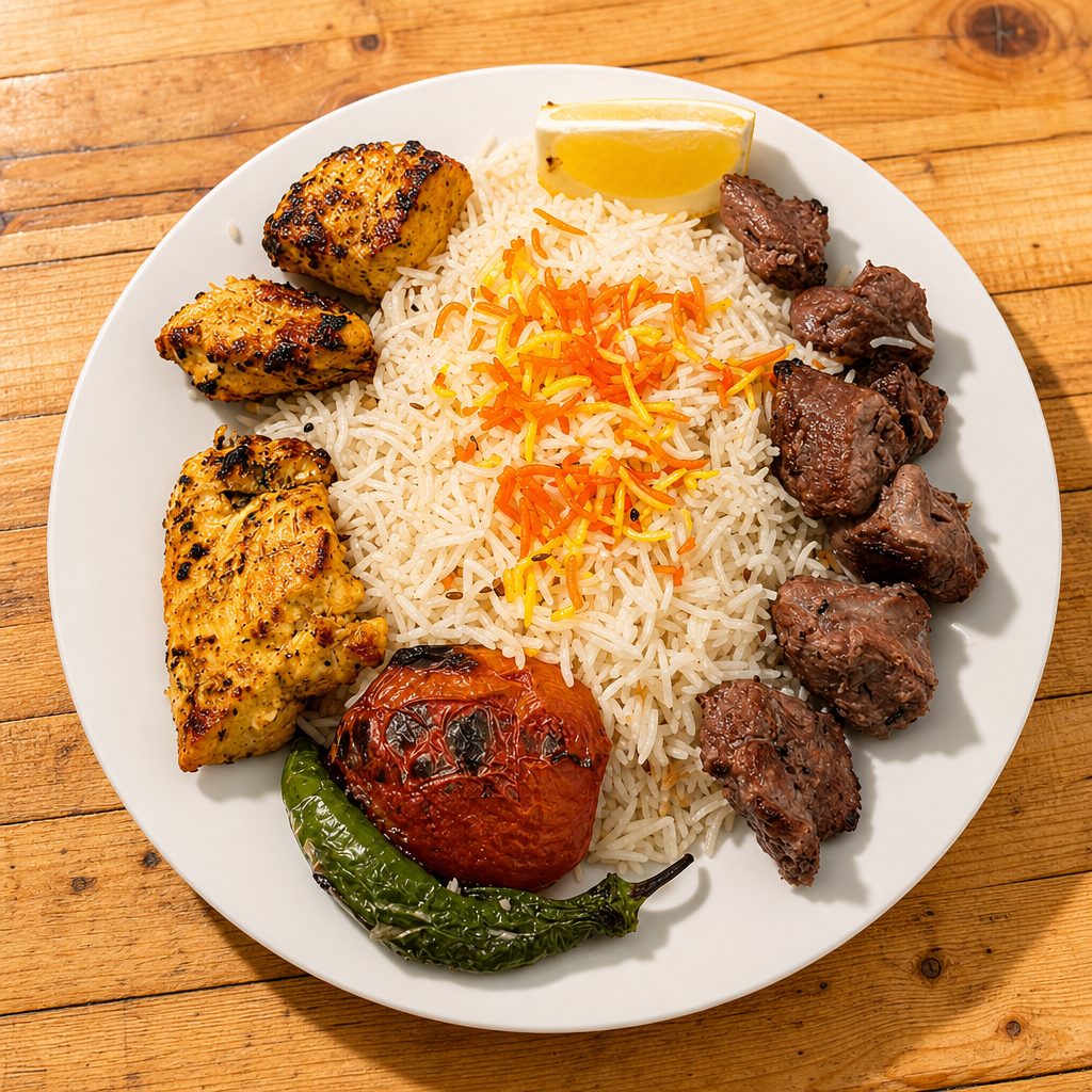 Chicken/Lamb Kabobs.
