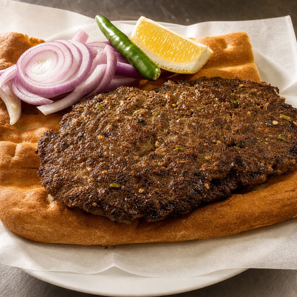 Chapli Kabob.